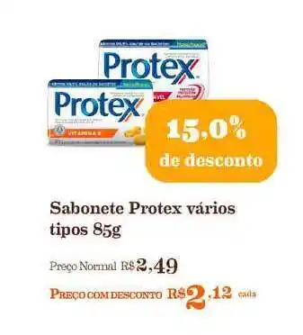 Mercadinhos São Luiz Savonete Protex 15% De Desconto 85g oferta