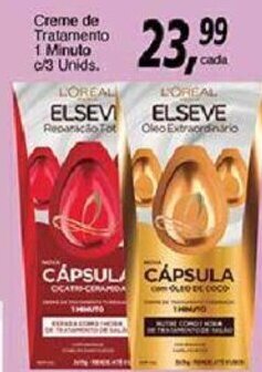 Supermercados Guanabara Creme de Tratamento 1 Minuto c/3 unids. oferta