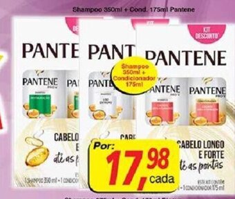 Supermercados Guanabara Shampoo 350ml + Cond. 175ml Pantene oferta