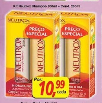 Supermercados Guanabara Kit Neutrox Shampoo 300ml e Condicionador 200ml oferta