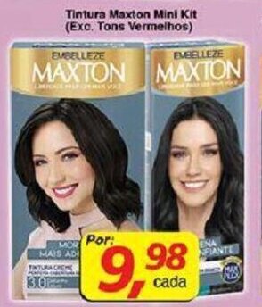Supermercados Guanabara Tintura Maxton Mini Kit oferta