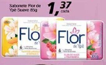 Supermercados Guanabara Sabonete Flor de Ype Suave 85g oferta