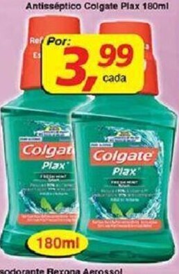 Supermercados Guanabara Antisseptico Colgate Plax 180ml oferta