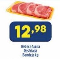 Arena Atacado Bisteca Suina Resfriada Bandeja 1kg oferta