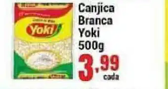 Negreiros Canjica Branca Yoki 500g oferta