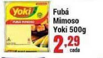 Negreiros Fubá Mimoso Yoki 500g oferta