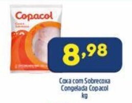 Arena Atacado Coxa com Sobrecoxa Congelada Copacol 1kg oferta