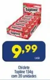 Chiclete Topline com 20 unidades