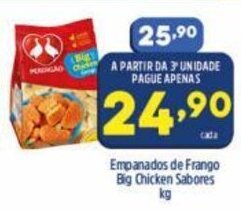 Arena Atacado Empanados de Frango Big Chicken Sabores 1kg oferta