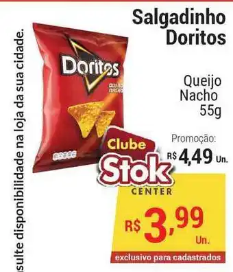 Stok Center Salgadinho Doritos 55g oferta