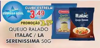 Queijo Ralado Italac La Serenissima 50g