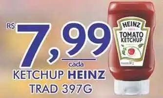 Supermercado Estrela Azul Ketchup Heinz Trad 397g oferta