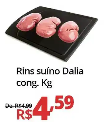 Supermercados Baklizi Rins Suíno Dalia Cong. 1kg oferta