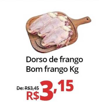 Supermercados Baklizi Dorso De Frango Bom Frango 1kg oferta