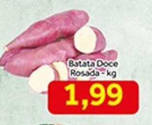 Shibata Supermercados Batata Doce Rosada 1kg oferta
