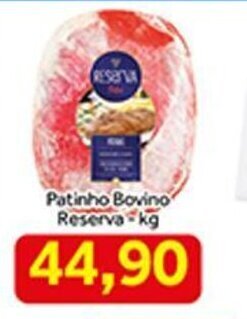 Patinho Bovino Reserva 1kg