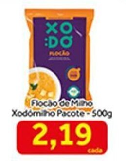 Flocao de Milho Xodomilho pacote 500g