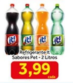 Refrigerante IT! Sabores 2L