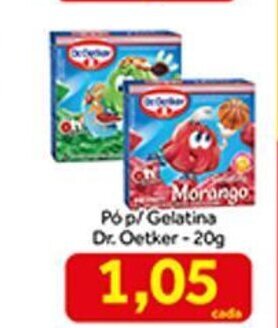 Shibata Supermercados Po p/ Gelatina Dr.Oetker 20g oferta