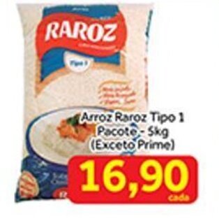 Arroz Raroz tipo 1 pacote 5kg