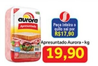 Shibata Supermercados Apresuntado Aurora 1kg oferta