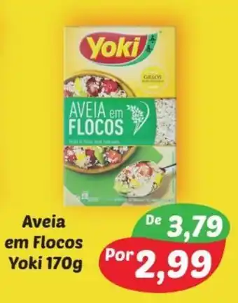 Semar Supermercado Aveia em flocos Yoki 170g oferta