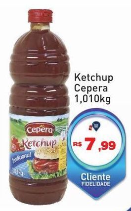 Tonin Superatacado Ketchup cepera 1,010kg oferta