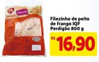 Mercado Extra Filezinho de Peito de Frango IQF Perdigao 800g oferta