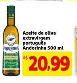 Mercado Extra Azeite de Oliva Extravirgem portugues Andorinha 500ml oferta