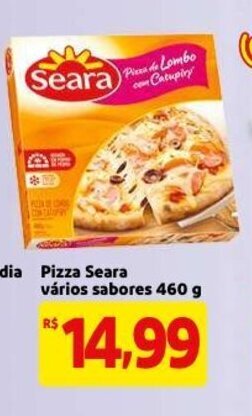 Mercado Extra Pizza Seara varios sabores 460g oferta