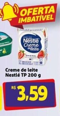 Mercado Extra Creme de Leite Nestle TP 200g oferta