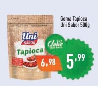 Goma Tapioca Uni Sabor 500g
