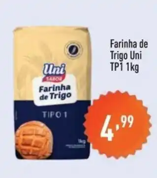 Supermercados Pague Menos Farinha de Trigo Uni Tp1 1kg oferta