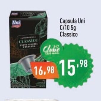 Supermercados Pague Menos Capsula Uni c/10 5g Classico oferta