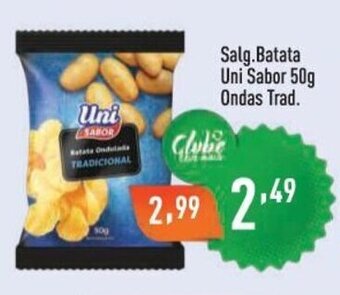Salg. Batata Uni Sabor 50g Ondas Trad.