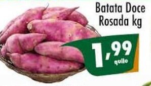 Batata Doce Rosada 1kg