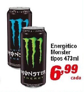 Ricoy Supermercados Energetico Monster tipos 473ml oferta