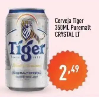 Supermercados Pague Menos Cerveja Tiger 350ml Puremalt Crystal Lt oferta