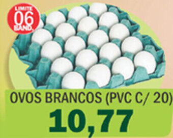 Supermercados Mendonça Ovos Brancos Pvc c/20 oferta