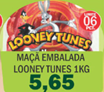 Supermercados Mendonça Maca Embalada Looney Tunes 1kg oferta