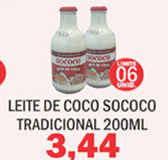 Supermercados Mendonça Leite de Coco Sococo Trad. 200ml oferta