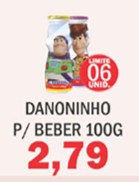 Supermercados Mendonça Danoninho p/ Beber 100g oferta