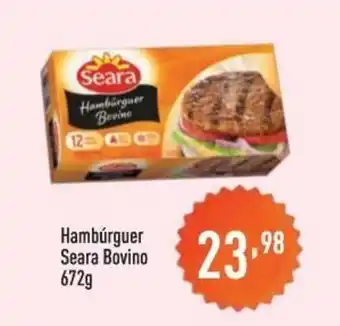 Supermercados Pague Menos Hamburguer Seara Bovino 672g oferta