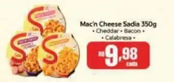 Supermercados Pague Menos Mac'n Cheese Sadia 350g oferta