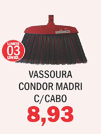 Vassoura Condor Madri c/ cabo