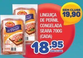 Costazul Supermercados Linguiça de pernil seara 700g oferta