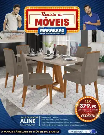 Marabraz Sala de jantar aline oferta