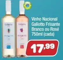 Costazul Supermercados Vinhos galiotto frisante 750ml oferta