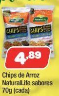 Costazul Supermercados Chips de arroz naturallife 70g oferta