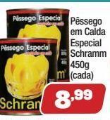 Pêssego em calda schramm 450g